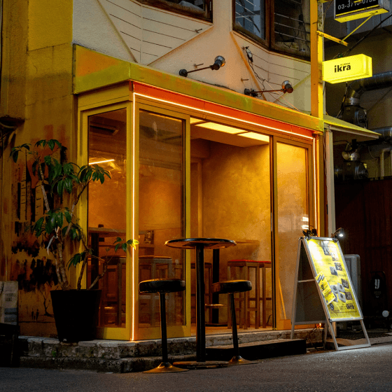 恵比寿 BAR ikra