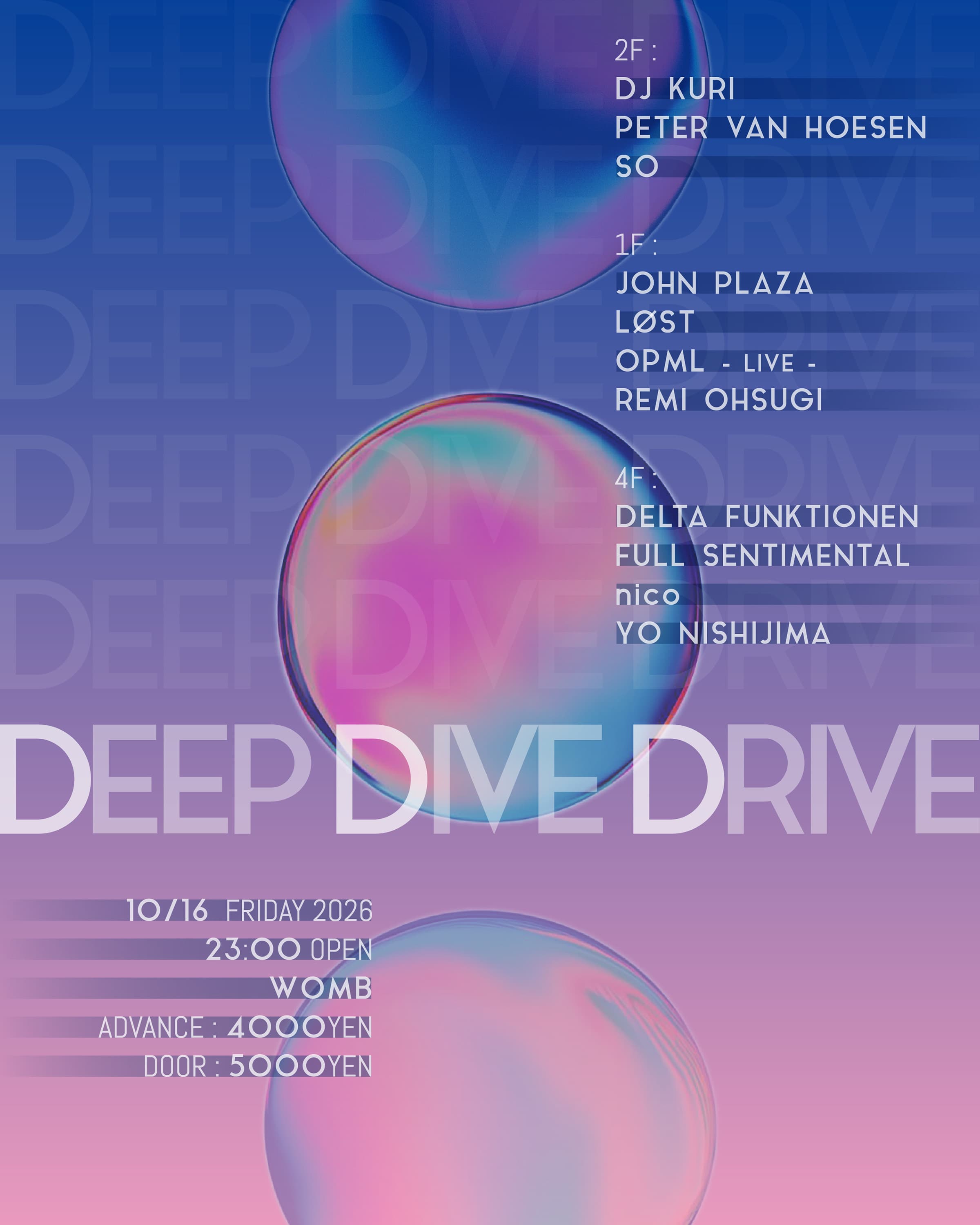 DEEP DIVE DRIVE
